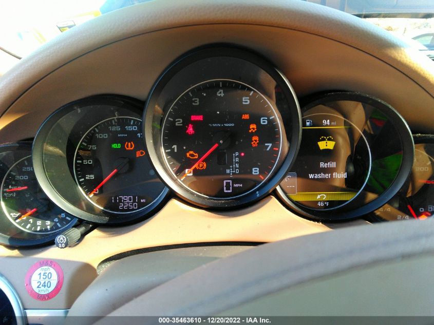 2013 PORSCHE CAYENNE WP1AA2A29DLA12244