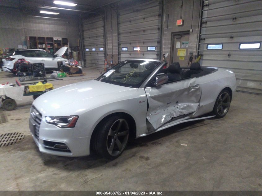 2015 AUDI S5 PREMIUM PLUS WAUCGAFH7FN006396