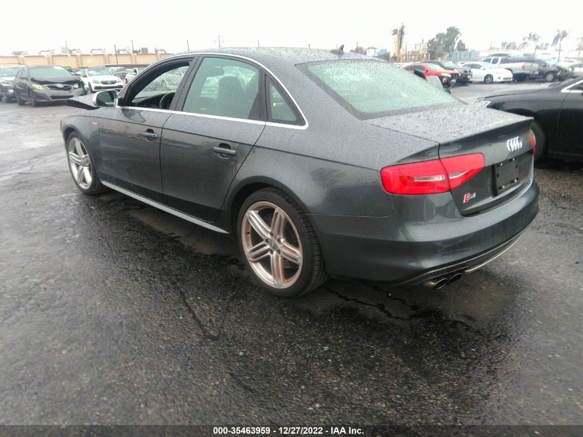 2015 AUDI S4 PREMIUM PLUS WAUDGAFL5FA024847