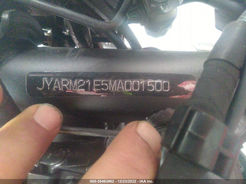 2021 YAMAHA XSR700 JYARM21E5MA001500