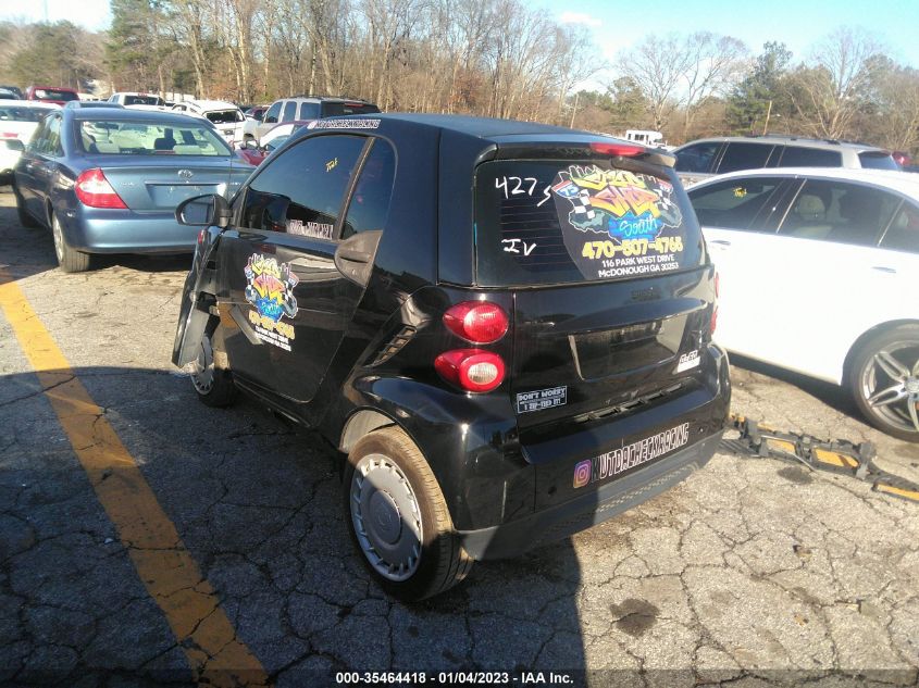 2013 SMART FORTWO PURE/PASSION WMEEJ3BA6DK634273