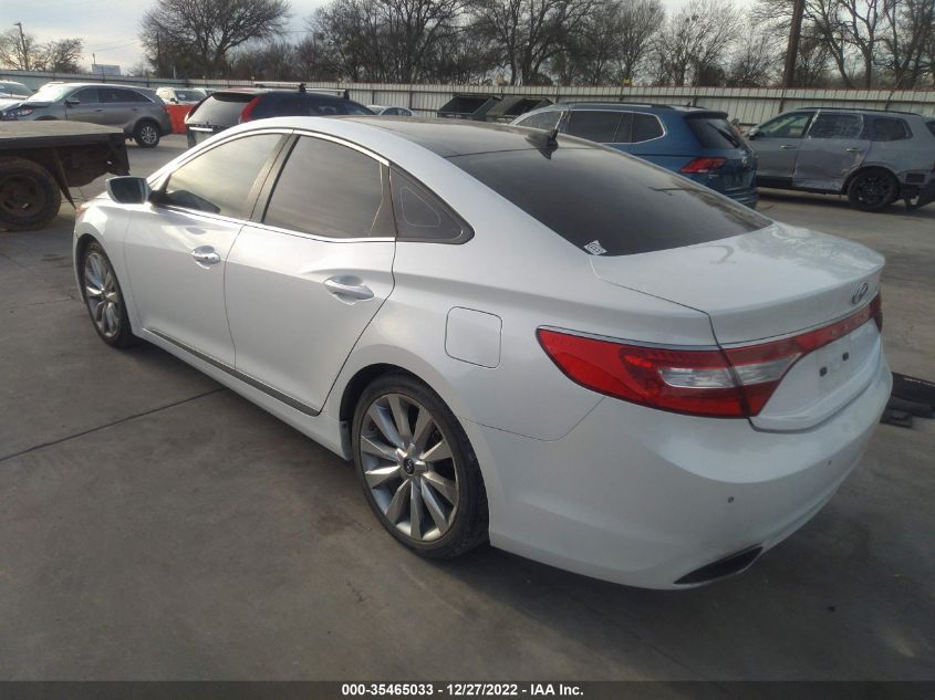2013 HYUNDAI AZERA KMHFH4JGXDA328981