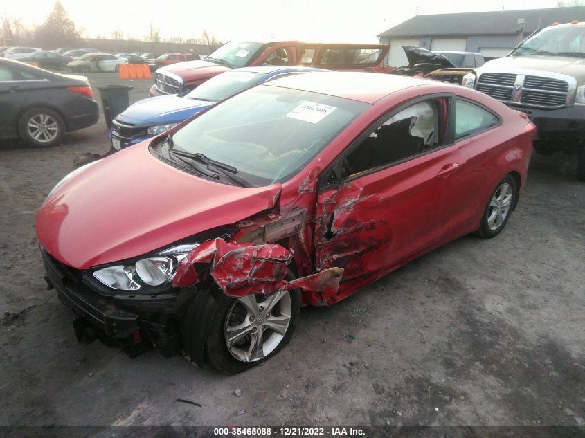 2013 HYUNDAI ELANTRA COUPE GS KMHDH6AE1DU023711