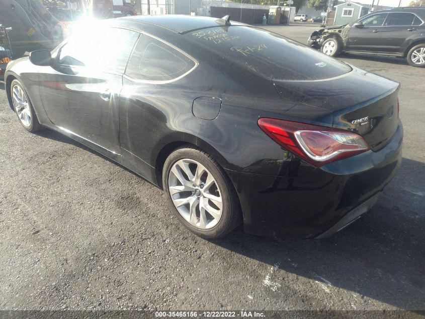 2013 HYUNDAI GENESIS COUPE 2.0T KMHHT6KD8DU097441