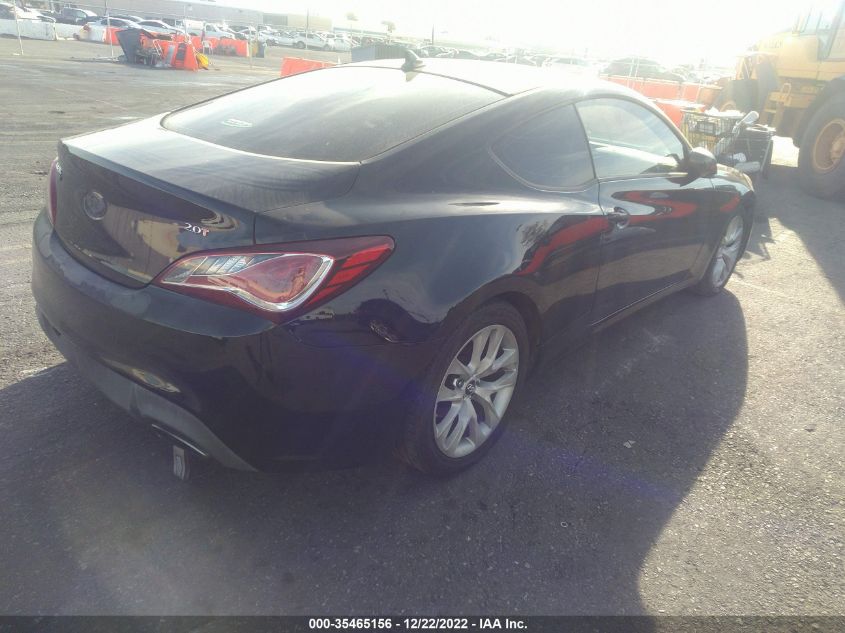 2013 HYUNDAI GENESIS COUPE 2.0T KMHHT6KD8DU097441