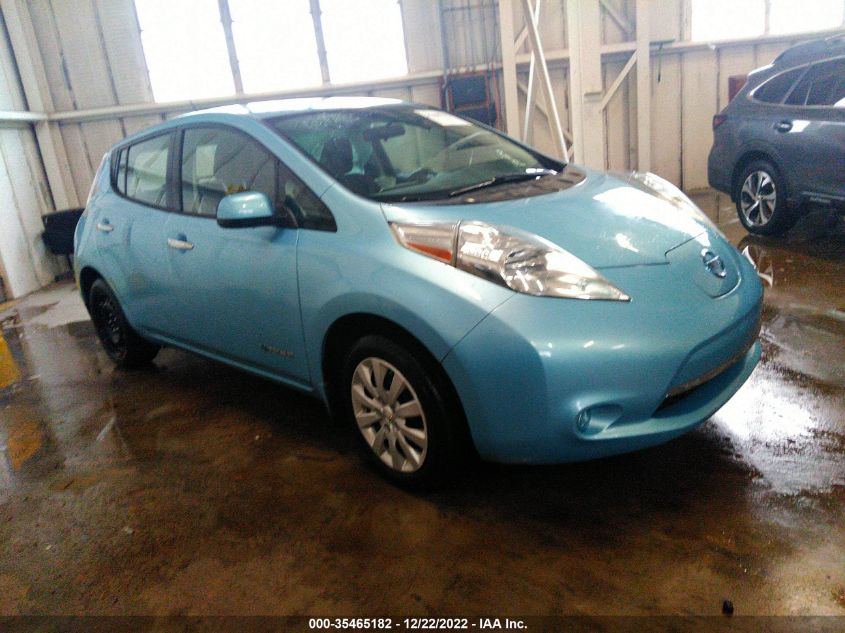 2015 NISSAN LEAF S - 1N4AZ0CP8FC309392