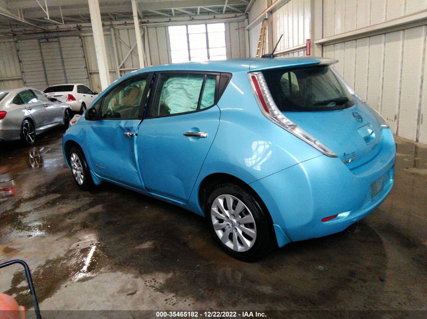 2015 NISSAN LEAF S - 1N4AZ0CP8FC309392