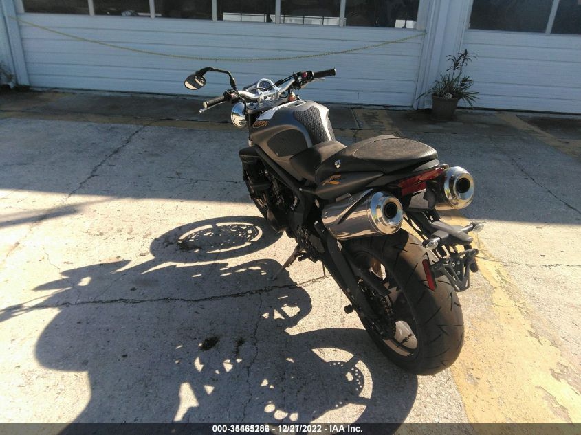 2009 TRIUMPH MOTORCYCLE STREET TRIPLE R SMTD02NEX9J399882