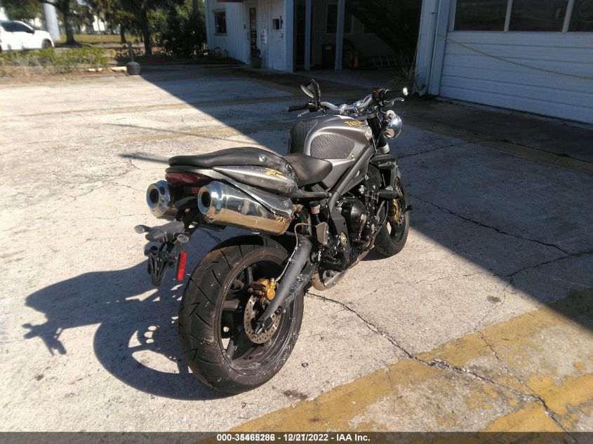 2009 TRIUMPH MOTORCYCLE STREET TRIPLE R SMTD02NEX9J399882