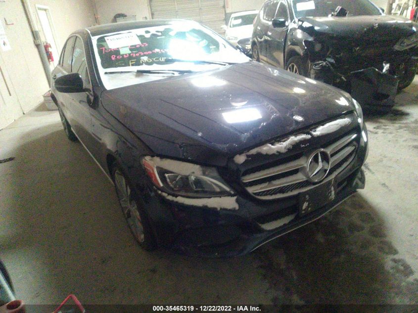 55SWF4JB7HU183683 2017 MERCEDES-BENZ C-CLASS - Image 1