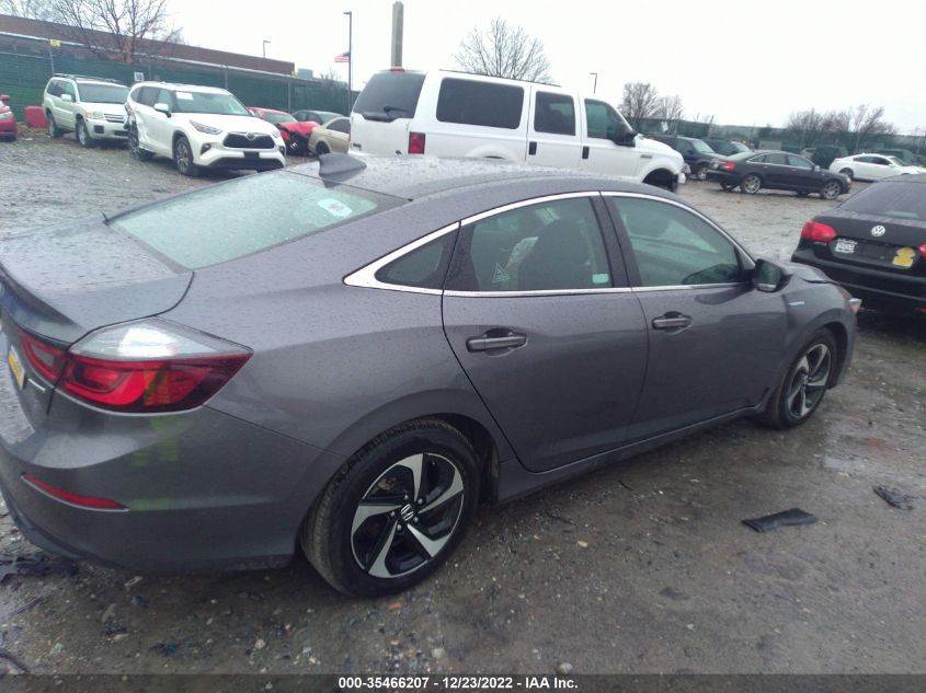 2021 HONDA INSIGHT EX 19XZE4F58ME010937