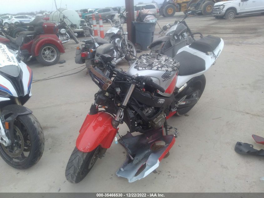2002 HONDA CBR600 F4 JH2PC35092M310053