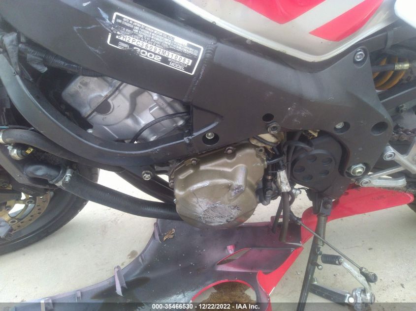 2002 HONDA CBR600 F4 JH2PC35092M310053