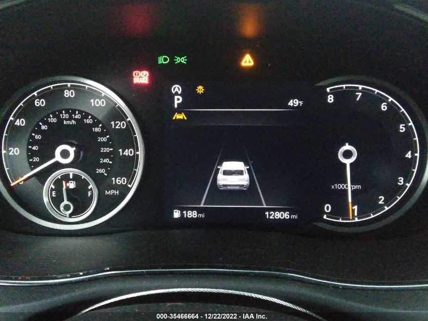 2022 GENESIS GV70 2.5T KMUMADTB3NU068809