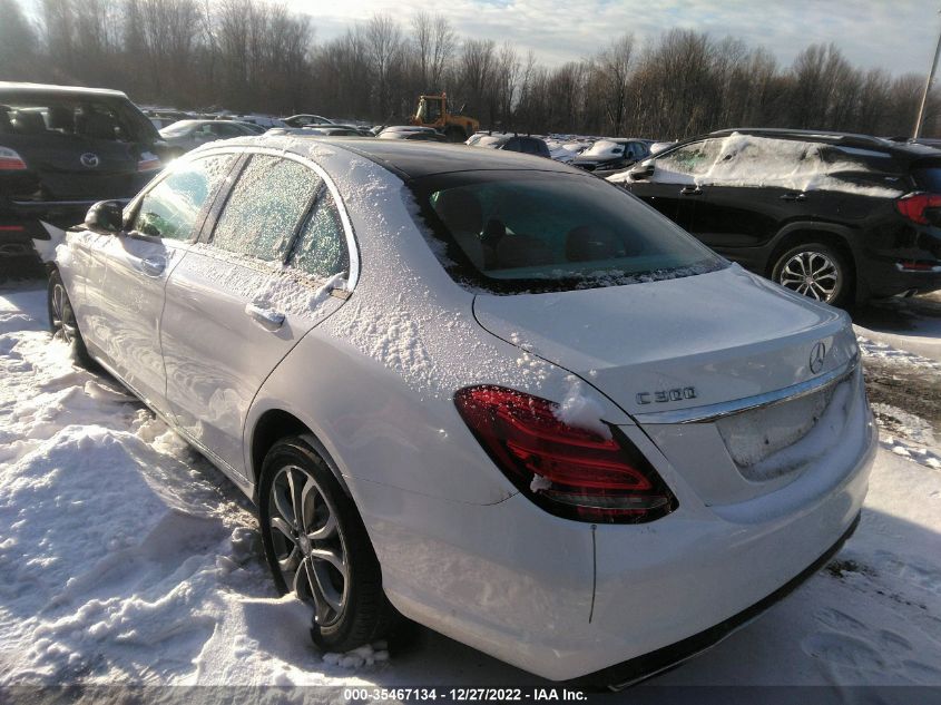 2015 MERCEDES-BENZ C-CLASS C 300 55SWF4KB1FU064183