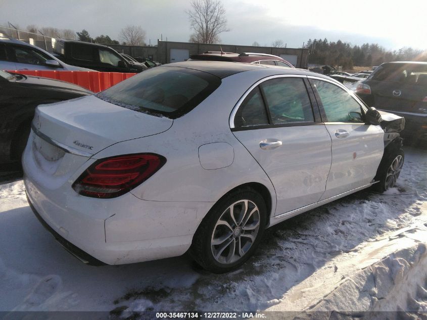 2015 MERCEDES-BENZ C-CLASS C 300 55SWF4KB1FU064183