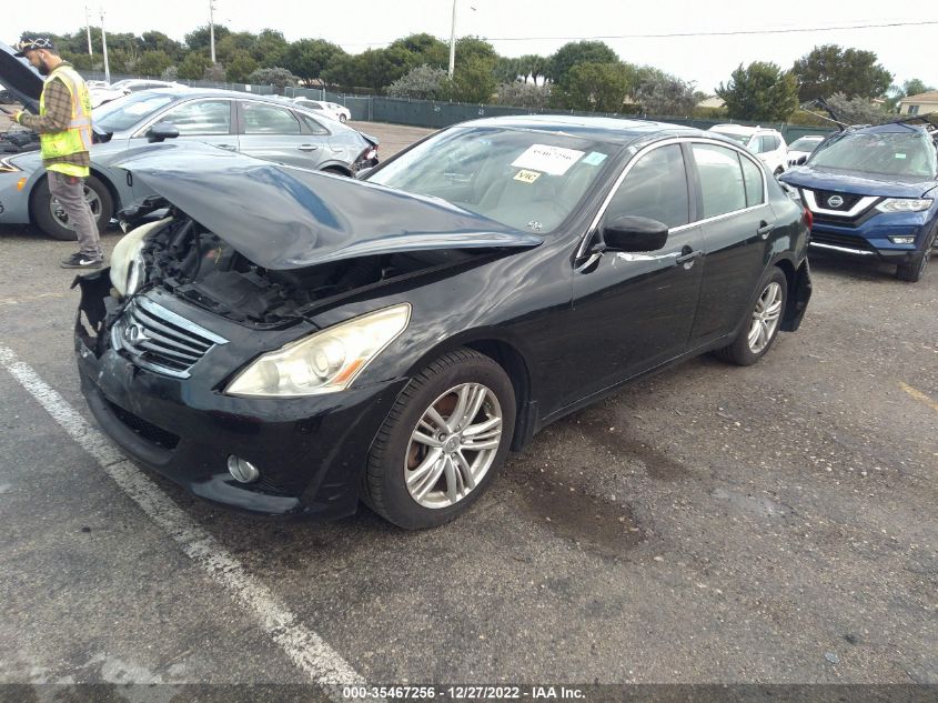 2013 INFINITI G37 SEDAN X JN1CV6AR1DM756498