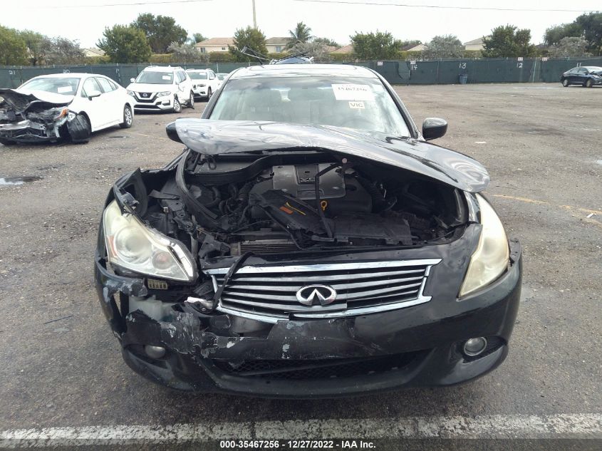 2013 INFINITI G37 SEDAN X JN1CV6AR1DM756498