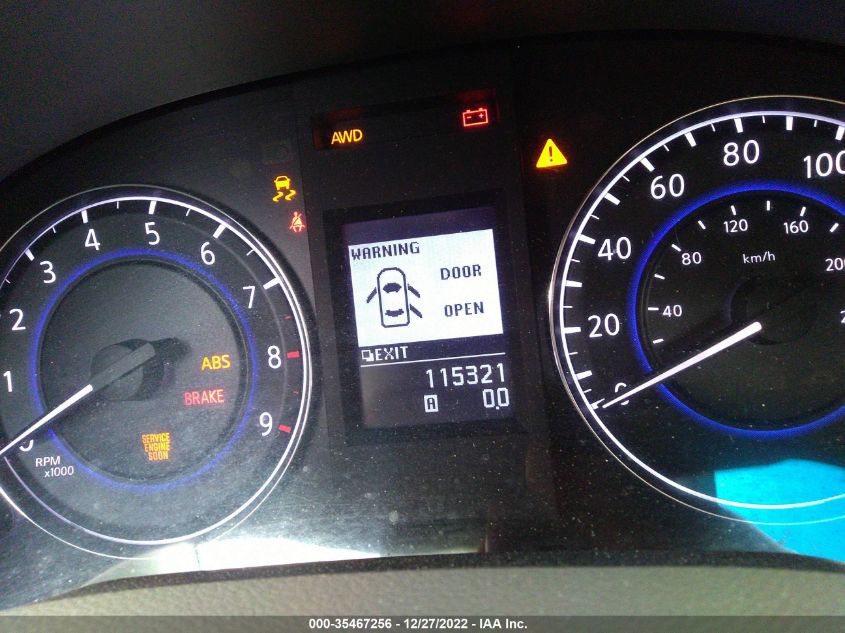 2013 INFINITI G37 SEDAN X JN1CV6AR1DM756498