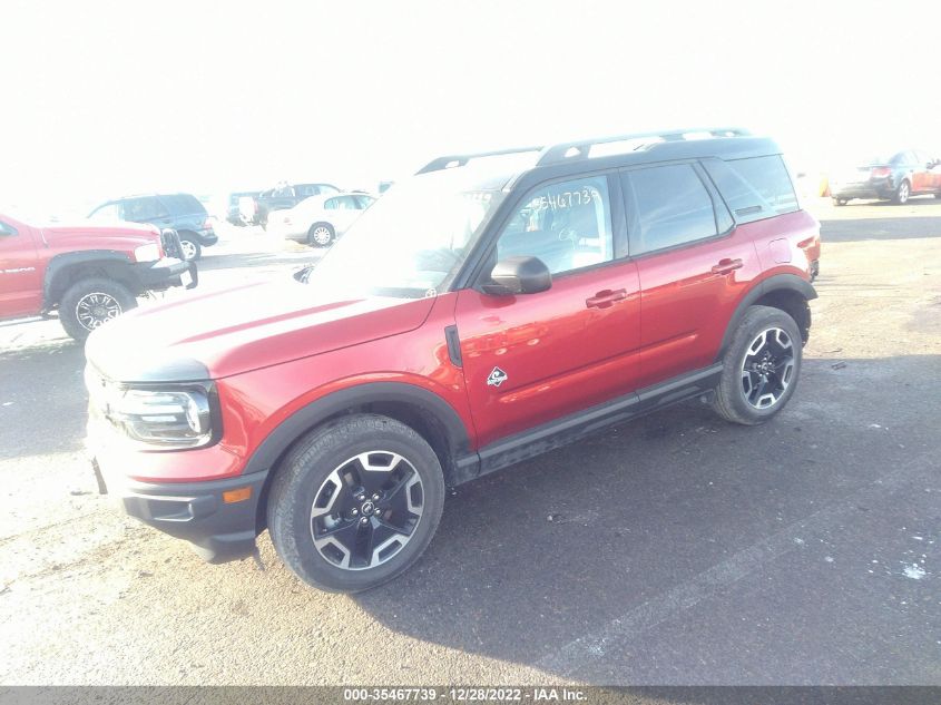 2022 FORD BRONCO SPORT OUTER BANKS 3FMCR9C63NRD48479