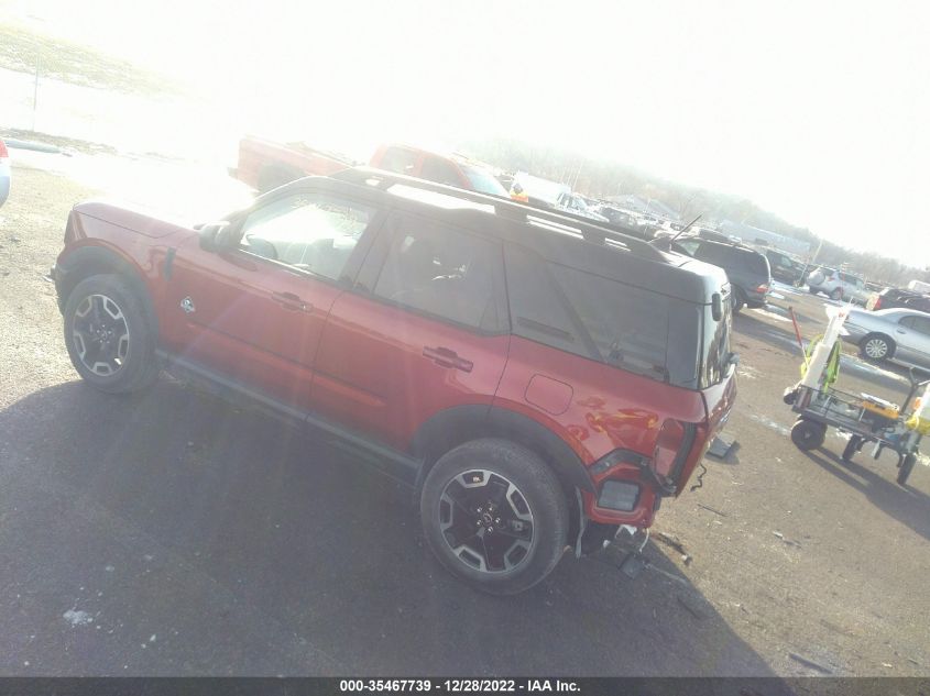 2022 FORD BRONCO SPORT OUTER BANKS 3FMCR9C63NRD48479