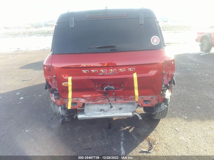 2022 FORD BRONCO SPORT OUTER BANKS 3FMCR9C63NRD48479