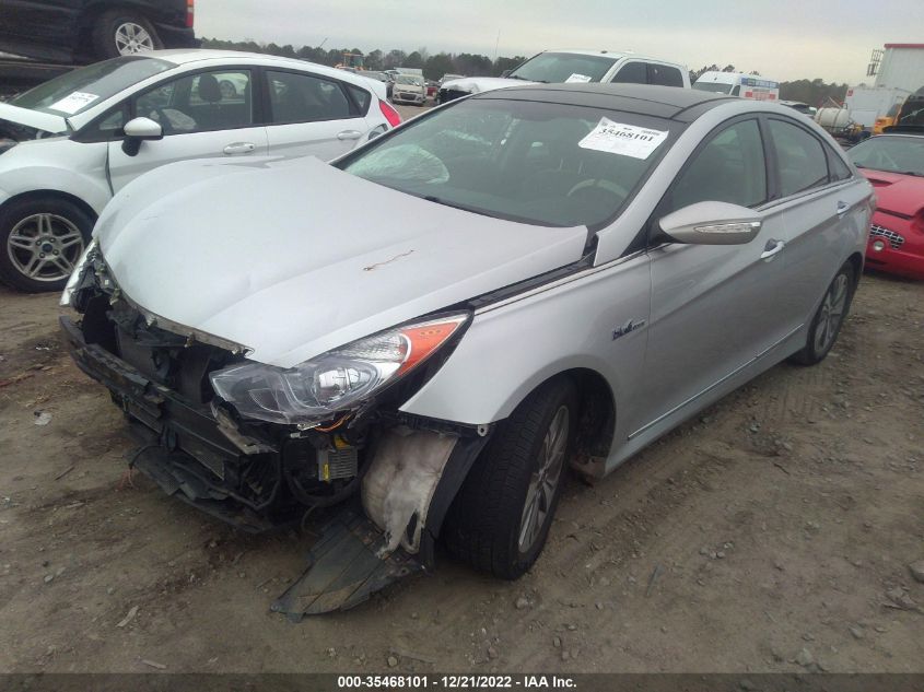 2015 HYUNDAI SONATA HYBRID LIMITED - KMHEC4A49FA122764