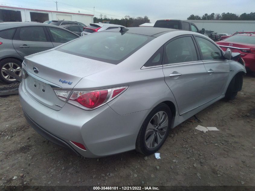 2015 HYUNDAI SONATA HYBRID LIMITED - KMHEC4A49FA122764