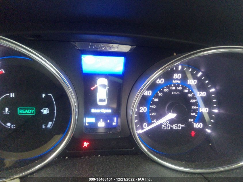 2015 HYUNDAI SONATA HYBRID LIMITED - KMHEC4A49FA122764