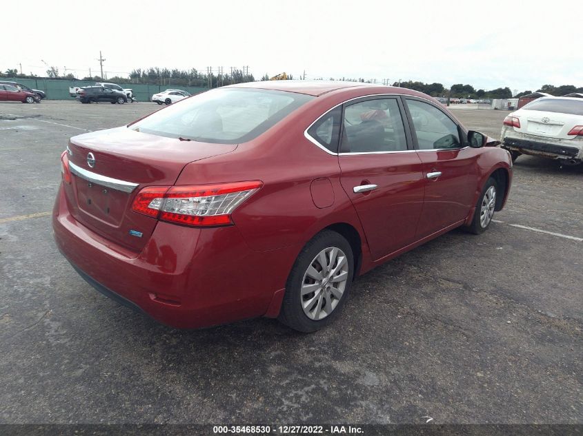 VIN 3N1AB7AP7EL690359 2014 NISSAN SENTRA no.4