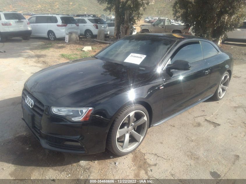 2015 AUDI A5 PREMIUM PLUS WAUSFAFR1FA024262