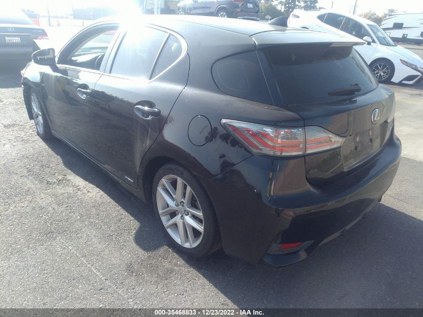 2014 LEXUS CT 200H HYBRID - JTHKD5BH4E2183426