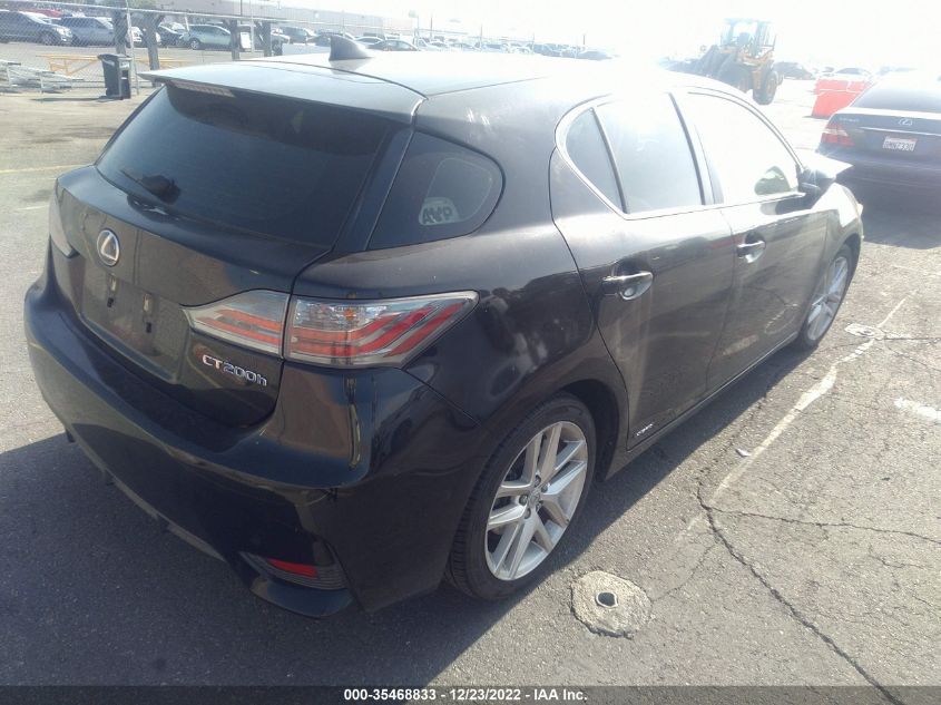 2014 LEXUS CT 200H HYBRID - JTHKD5BH4E2183426