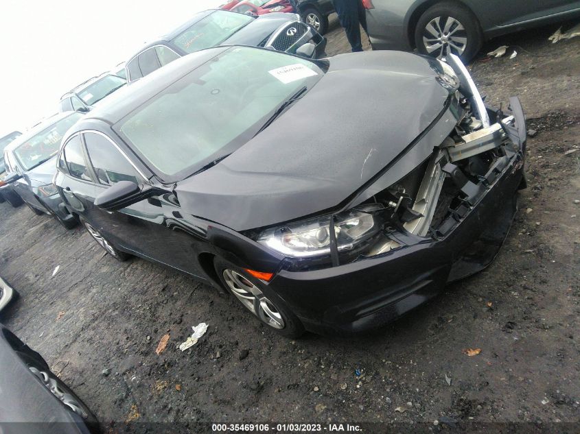 VIN 19XFC2F54GE098452 2016 HONDA CIVIC SEDAN no.1