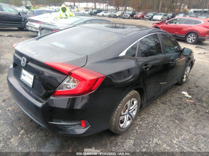 VIN 19XFC2F54GE098452 2016 HONDA CIVIC SEDAN no.4