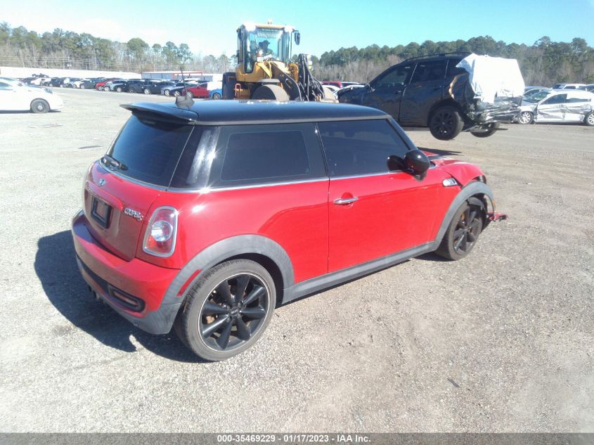 2013 MINI COOPER HARDTOP S WMWSV3C50DT394605