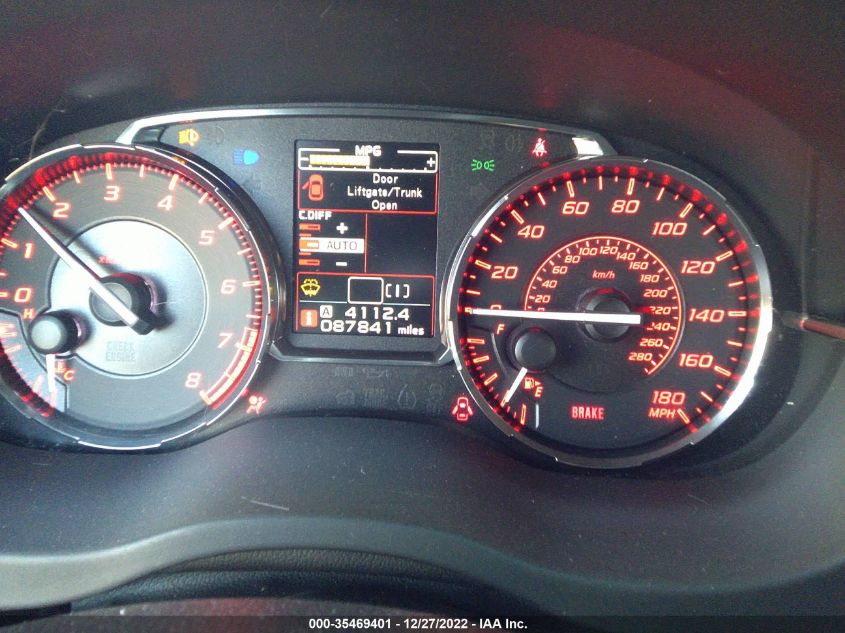 2015 SUBARU WRX STI LIMITED JF1VA2U65F9810506