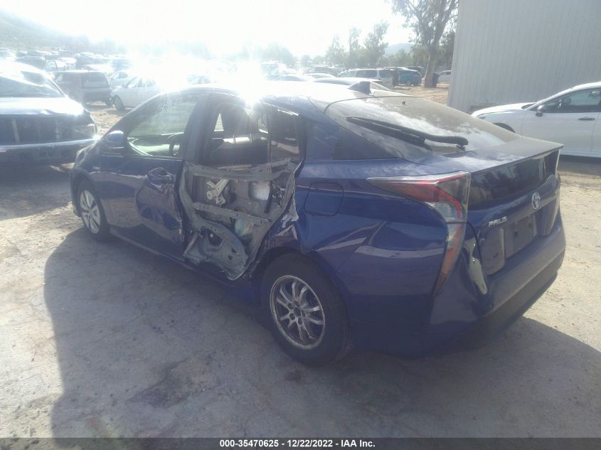 2016 TOYOTA PRIUS FOUR - JTDKARFU9G3519433
