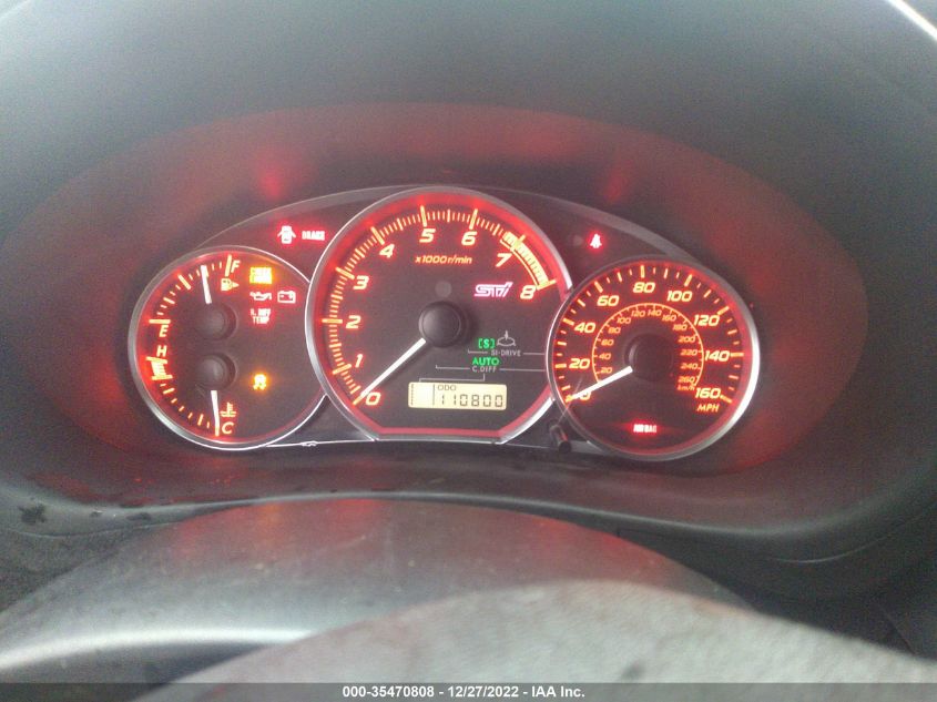 2013 SUBARU IMPREZA SEDAN WRX WRX STI JF1GV8J67DL023111