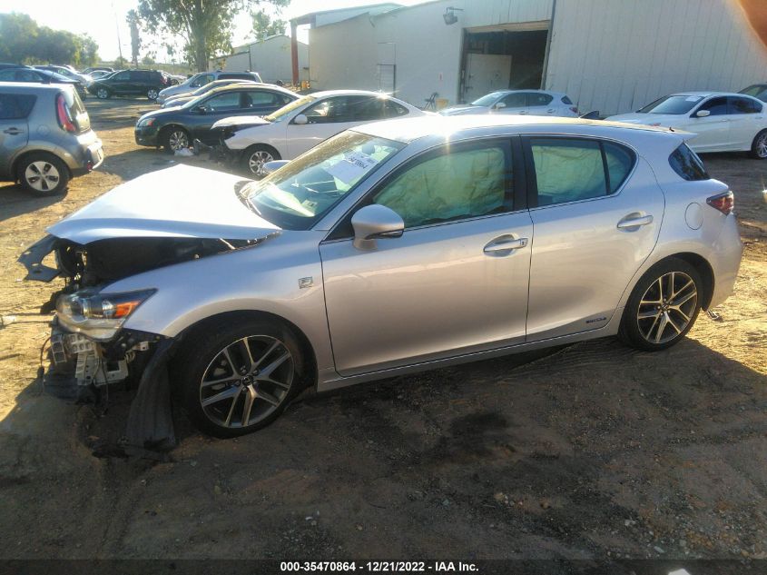 2015 LEXUS CT 200H HYBRID - JTHKD5BH2F2225514