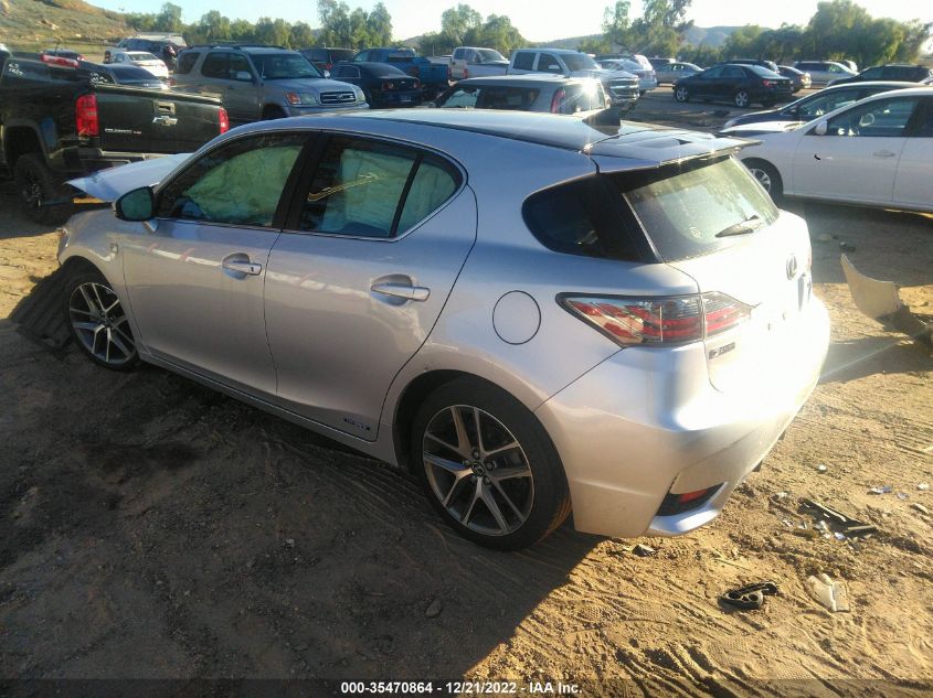 2015 LEXUS CT 200H HYBRID - JTHKD5BH2F2225514