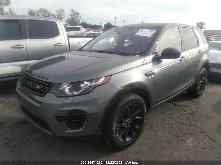 2018 LAND ROVER DISCOVERY SPORT SE - SALCP2RXXJH745418
