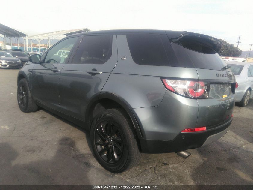 2018 LAND ROVER DISCOVERY SPORT SE - SALCP2RXXJH745418