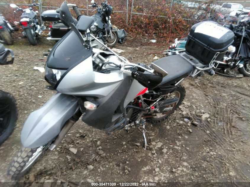 2008 KAWASAKI KL650 E JKAKLEE118DA04509