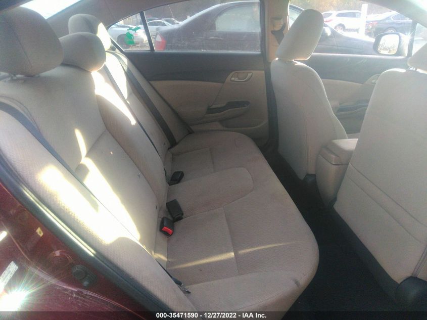 2013 HONDA CIVIC SDN LX 2HGFB2F56DH576665