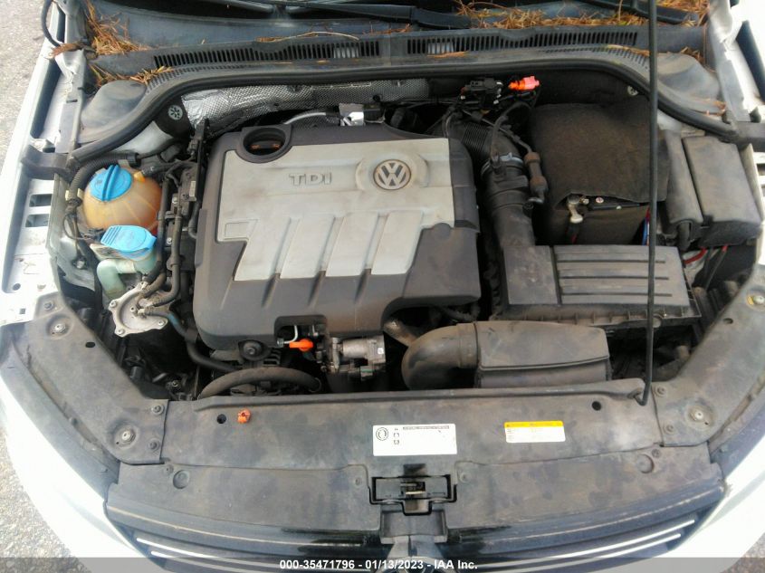 2013 VOLKSWAGEN JETTA SEDAN TDI W/PREMIUM 3VWLL7AJ0DM394605