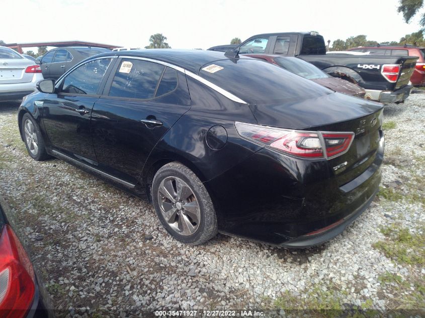 2015 KIA OPTIMA HYBRID EX KNAGN4ADXF5089397