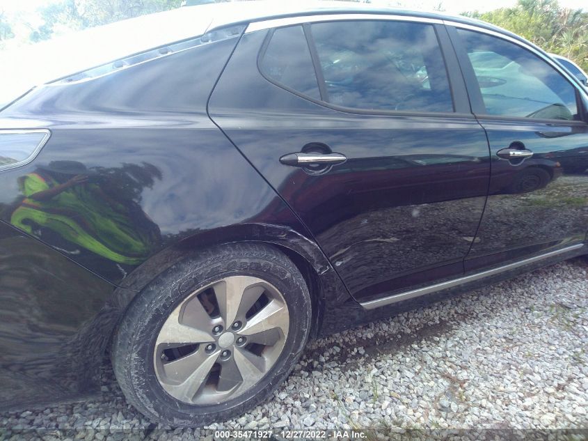 2015 KIA OPTIMA HYBRID EX KNAGN4ADXF5089397