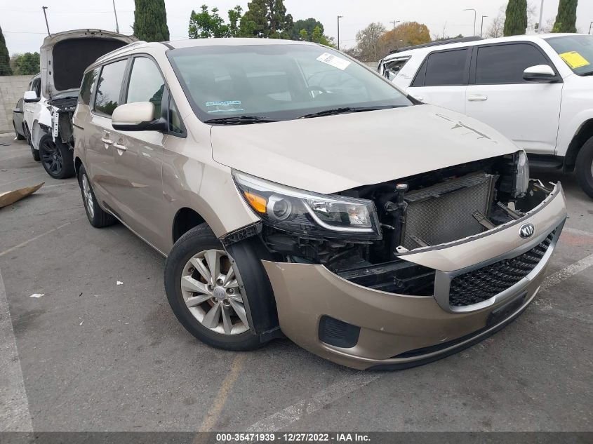 2015 KIA SEDONA LX - KNDMB5C10F6024530