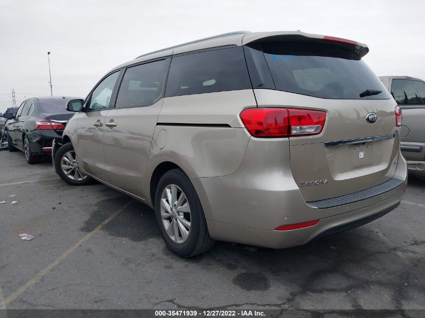 2015 KIA SEDONA LX - KNDMB5C10F6024530